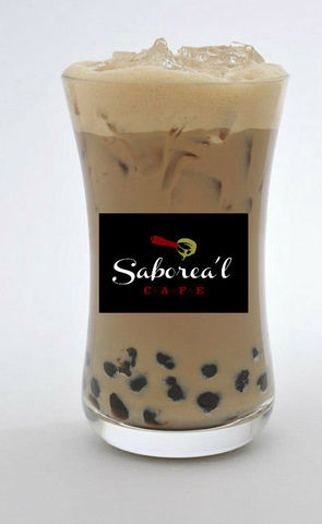 Capuccino frio con tapioca perla negra