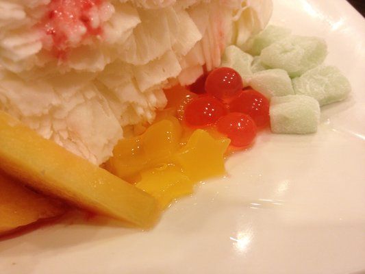 Helado de Coco & Popping de fresa