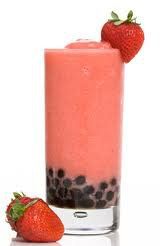 Fresa loca con tapioca perla negra