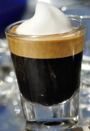 Espresso con Jarabe Torani Frambuesa
