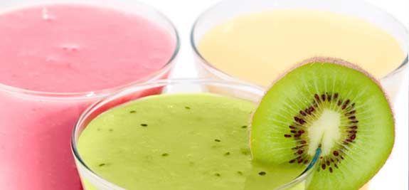 Smoothie de kiwi, fresa, plátano La Cosecha